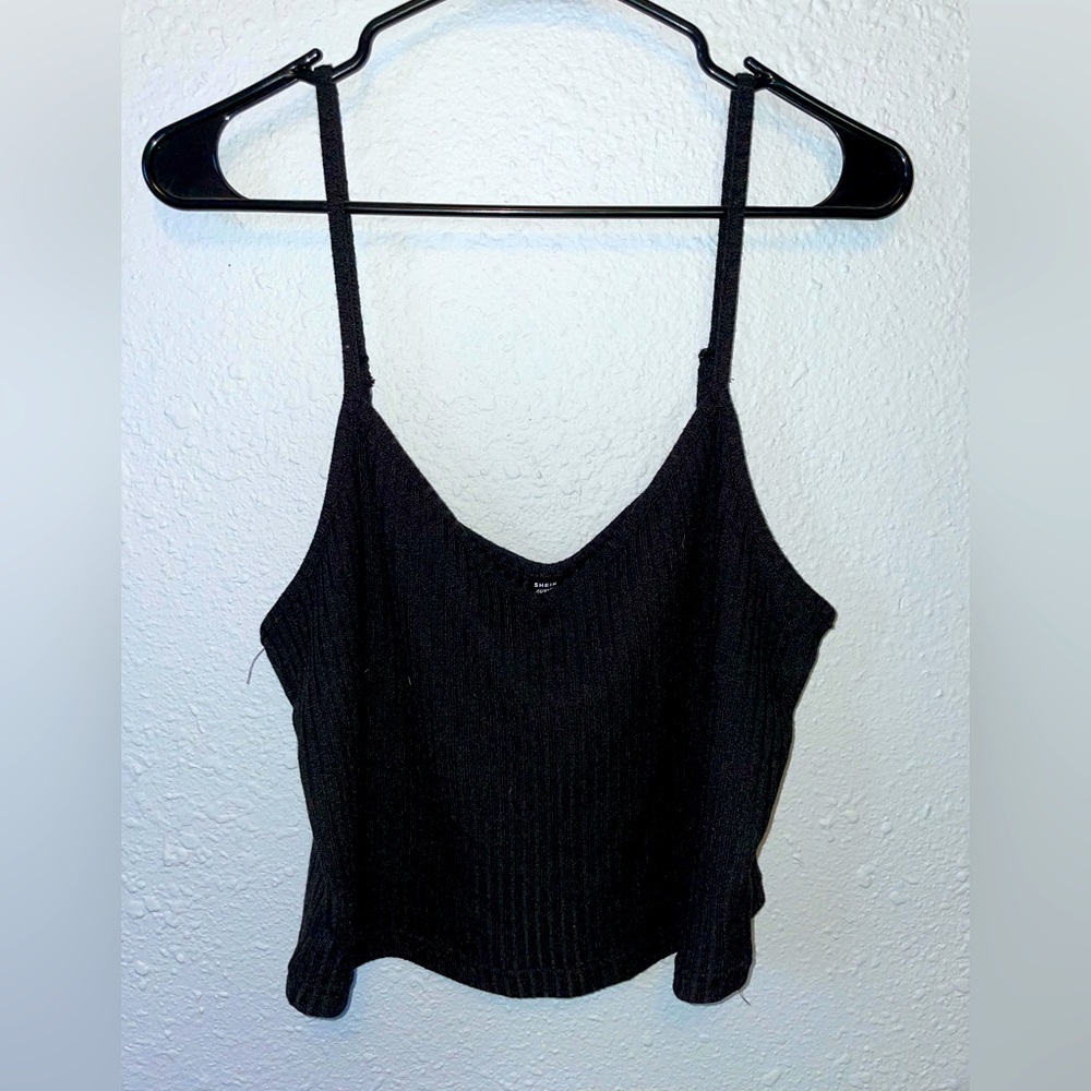 Black Crop Top